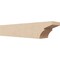 Ekena Millwork 6in. W x 6in. H x 32in. L Monterey Woodgrain TimberThane Rafter Tail, Primed Tan RFTUR06X06X32MONRCPR - alternate 1
